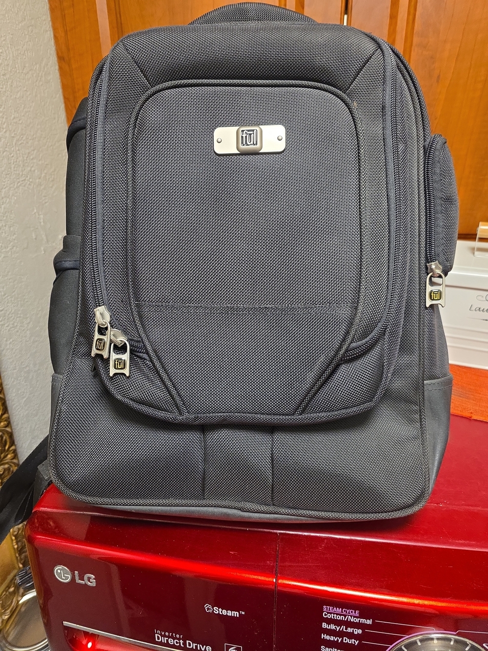 fuL Black Backpack Many Compartments NWOT